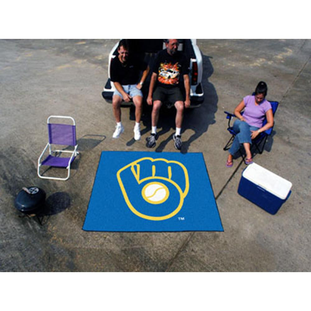 Milwaukee Brewers MLB Tailgater Floor Mat (5'x6')