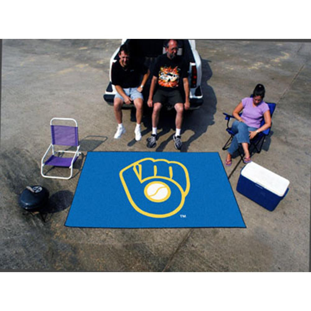 Milwaukee Brewers MLB Ulti-Mat Floor Mat (5x8')