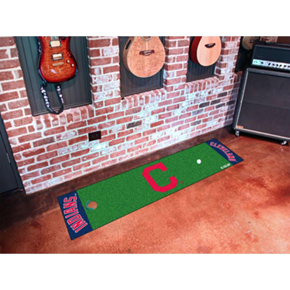 Cleveland Indians MLB Putting Green Runner (18x72)