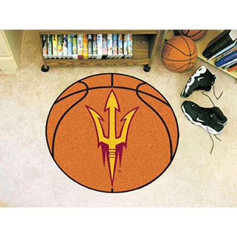 Arizona State Sun Devils NCAA Basketball Round Floor Mat (29)