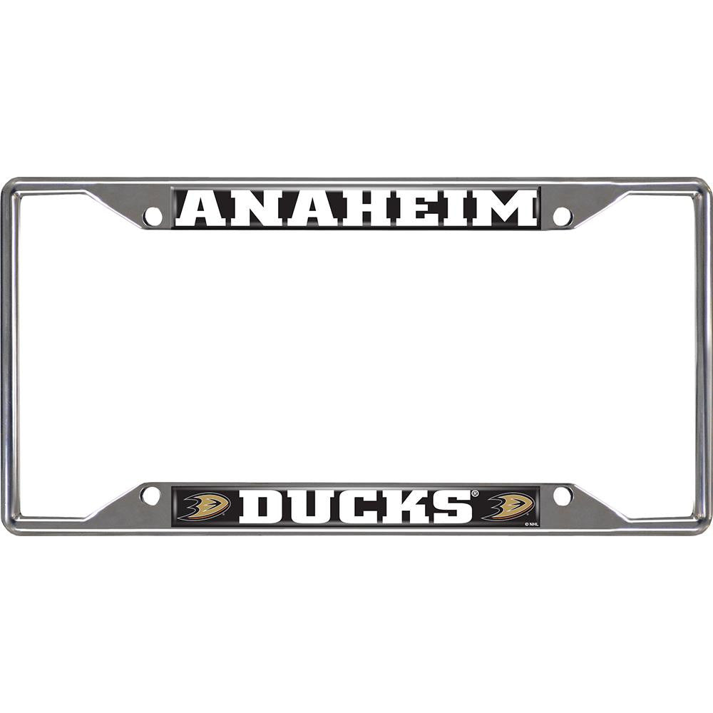 Anaheim Ducks NHL Chrome License Plate Frame