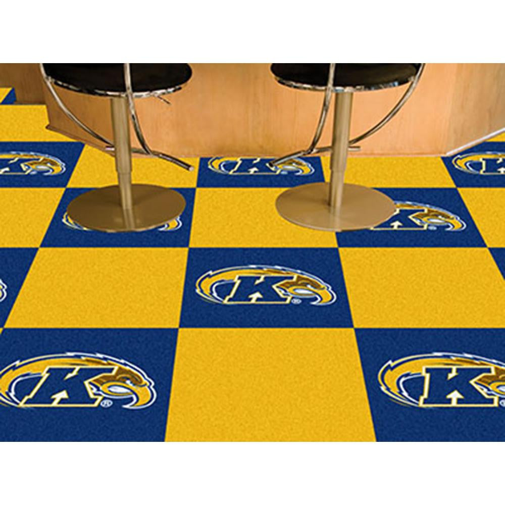 Kent Golden Flashes NCAA Team Logo Carpet Tiles