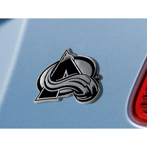 Colorado Avalanche NHL Chrome Car Emblem (2.3in x 3.7in)