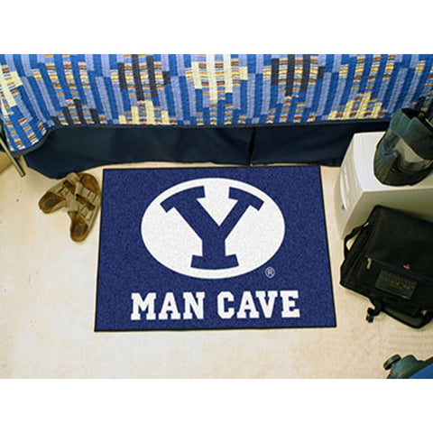 Brigham Young Cougars NCAA Man Cave Starter Floor Mat (20in x 30in)