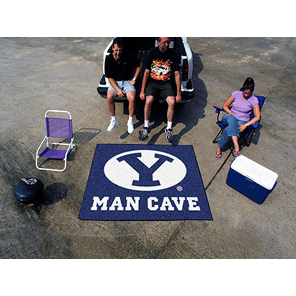 Brigham Young Cougars NCAA Man Cave Tailgater Floor Mat (60in x 72in)