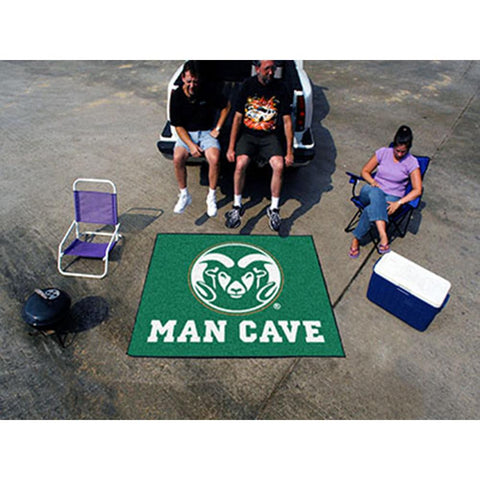 Colorado State Rams NCAA Man Cave Tailgater Floor Mat (60in x 72in)