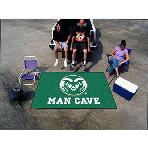 Colorado State Rams NCAA Man Cave Ulti-Mat Floor Mat (60in x 96in)