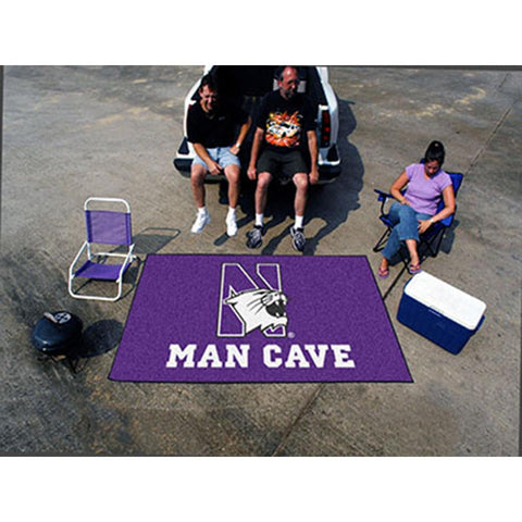 Northwestern Wildcats NCAA Man Cave Ulti-Mat Floor Mat (60in x 96in)