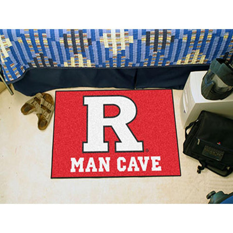 Rutgers Scarlet Knights NCAA Man Cave Starter Floor Mat (20in x 30in)