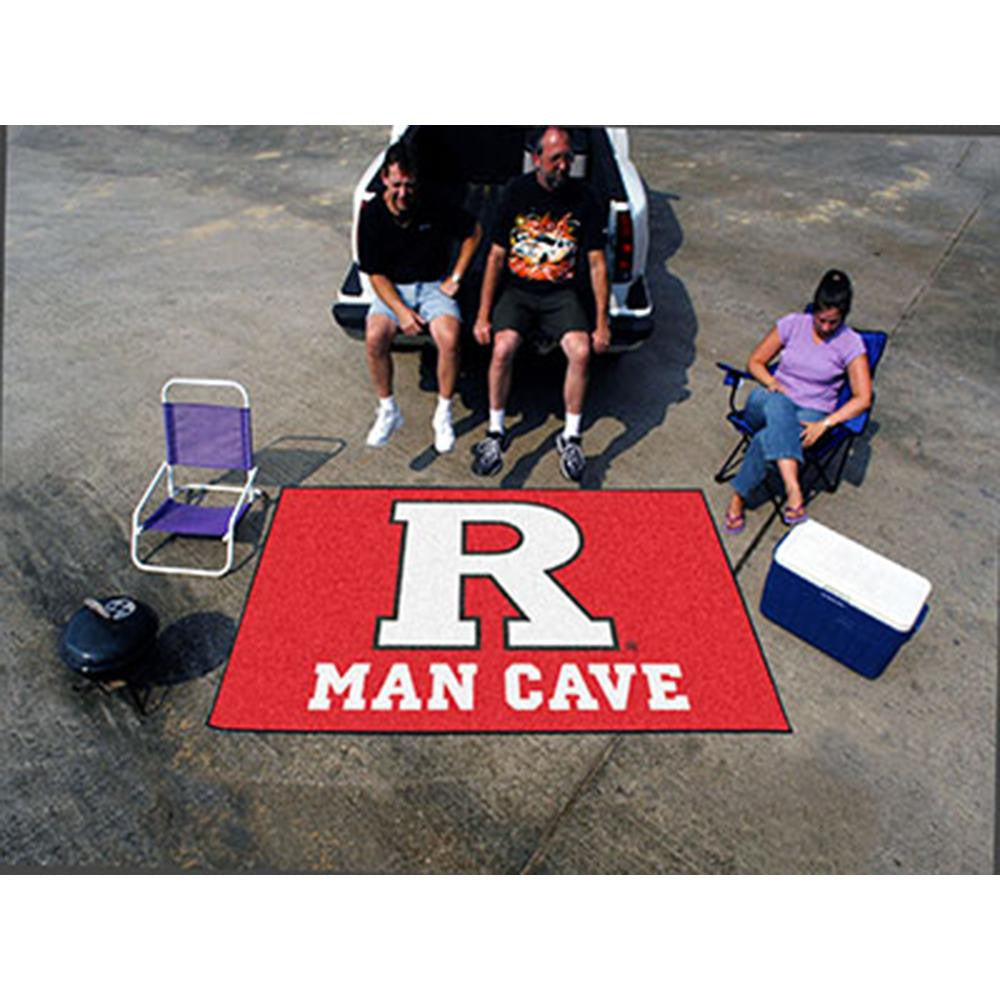 Rutgers Scarlet Knights NCAA Man Cave Ulti-Mat Floor Mat (60in x 96in)