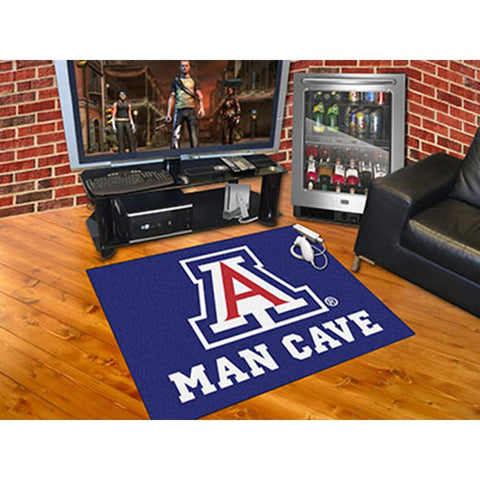 Arizona Wildcats NCAA Man Cave All-Star Floor Mat (34in x 45in)