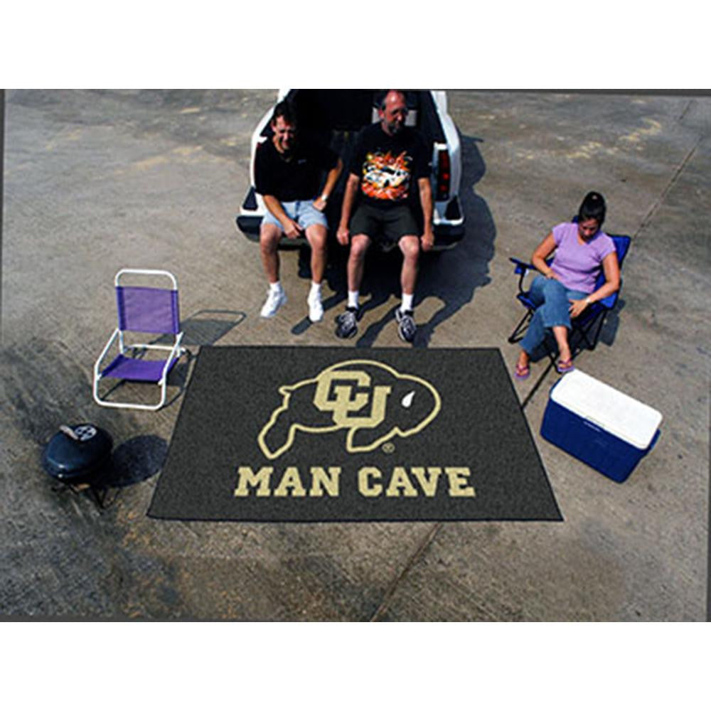 Colorado Golden Buffaloes NCAA Man Cave Ulti-Mat Floor Mat (60in x 96in)