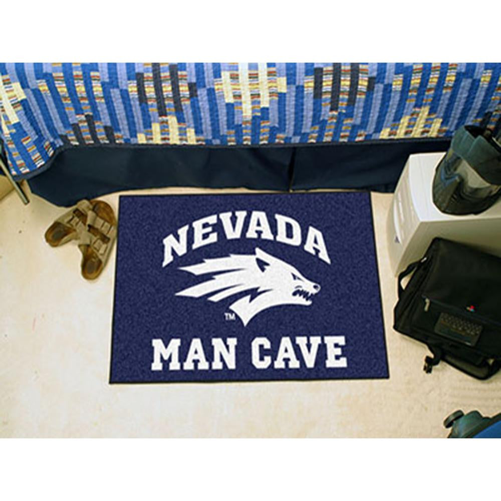 Nevada Wolf Pack NCAA Man Cave Starter Floor Mat (20in x 30in)