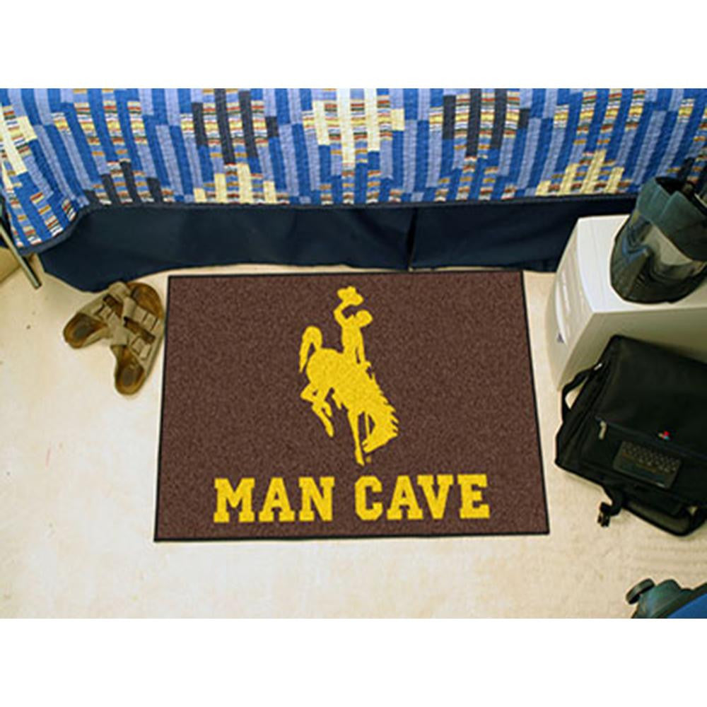 Wyoming Cowboys NCAA Man Cave Starter Floor Mat (20in x 30in)