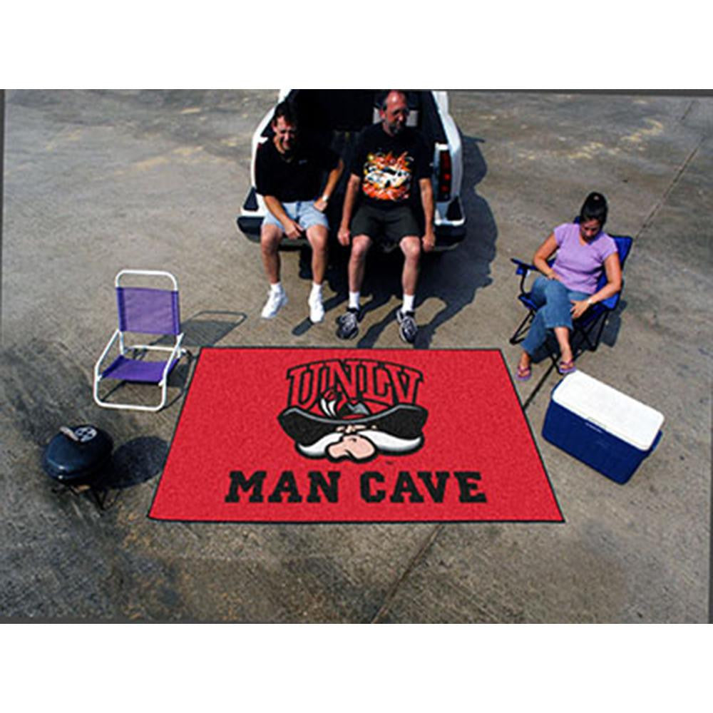 UNLV Runnin Rebels NCAA Man Cave Ulti-Mat Floor Mat (60in x 96in)