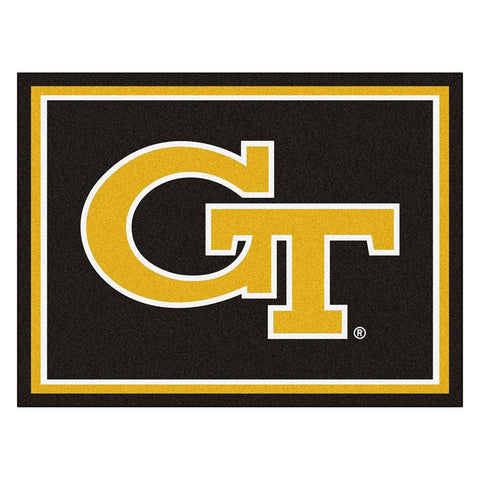 Georgia Tech Yellowjackets NCAA 8ft x10ft Area Rug