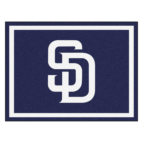 San Diego Padres MLB 8ft x10ft Area Rug