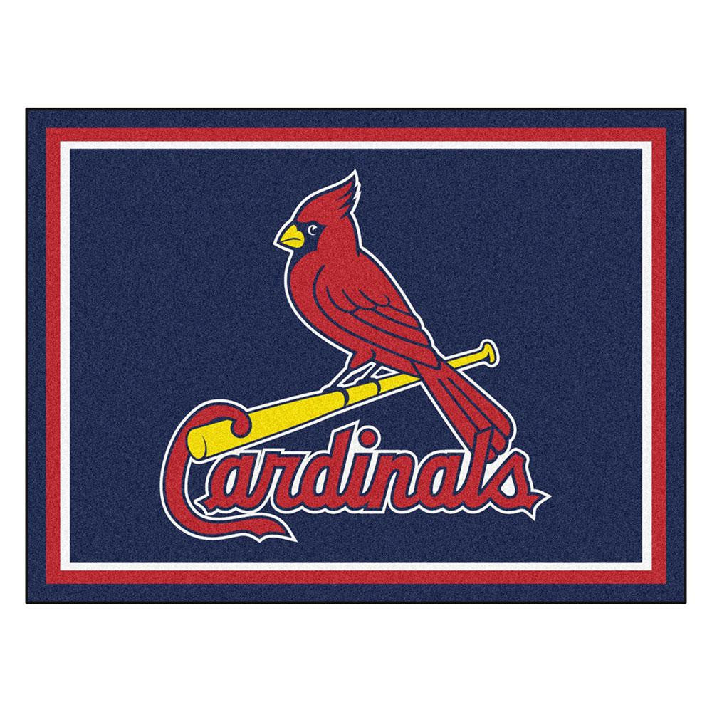 St. Louis Cardinals MLB 8ft x10ft Area Rug