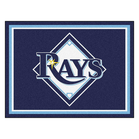 Tampa Bay Rays MLB 8ft x10ft Area Rug