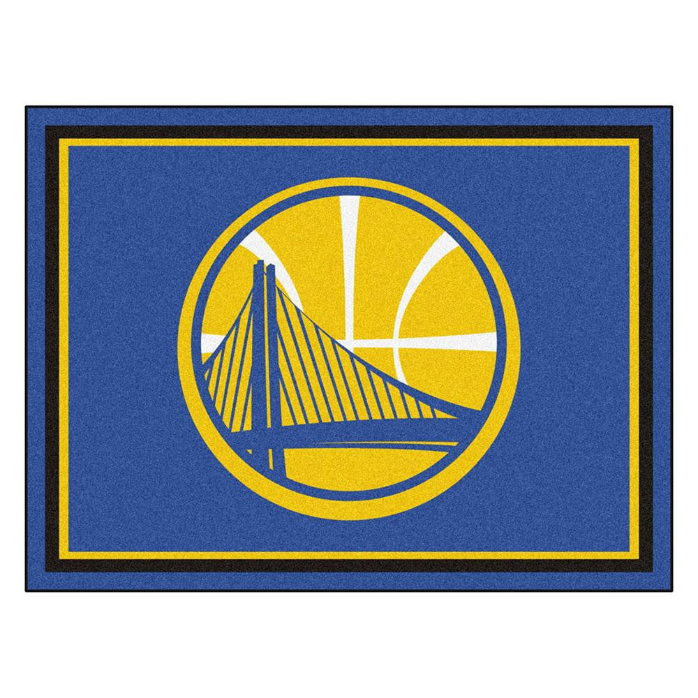 Golden State Warriors NBA 8ft x10ft Area Rug