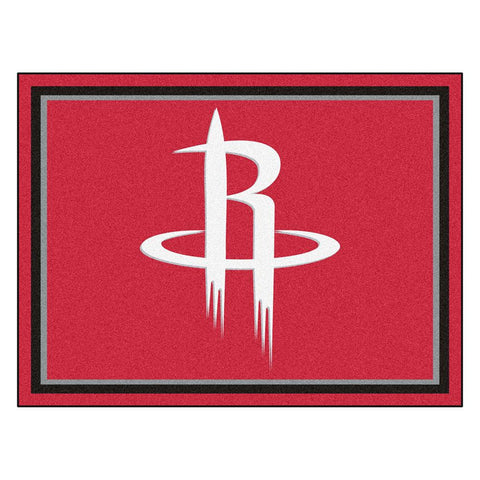 Houston Rockets NBA 8ft x10ft Area Rug