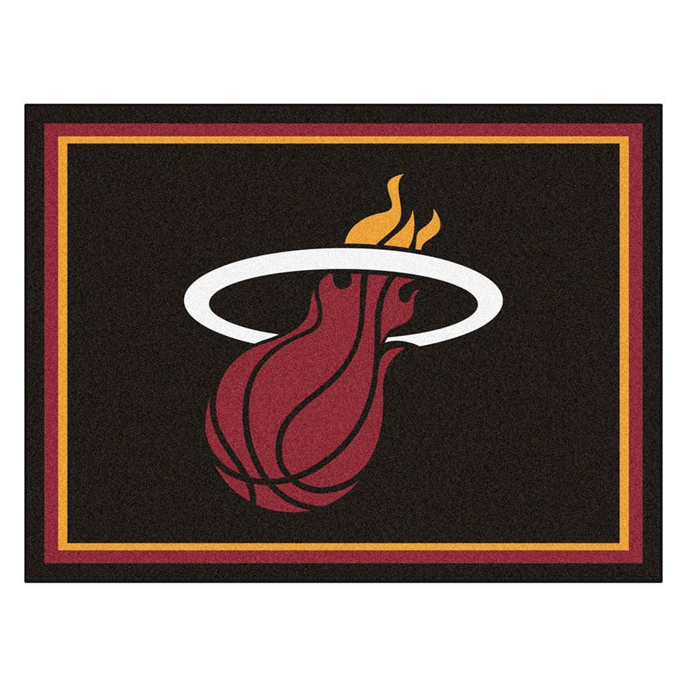 Miami Heat NBA 8ft x10ft Area Rug