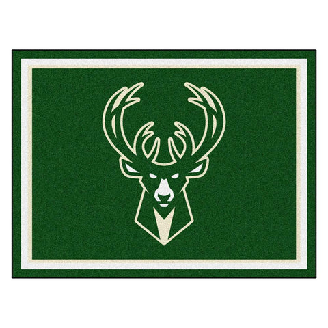 Milwaukee Bucks NBA 8ft x10ft Area Rug