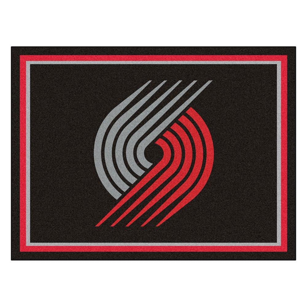 Portland Trail Blazers NBA 8ft x10ft Area Rug