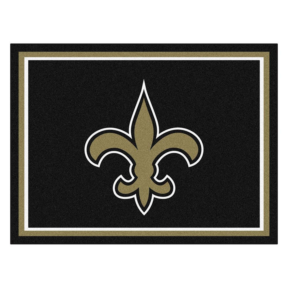 New Orleans Saints NFL 8ft x10ft Area Rug