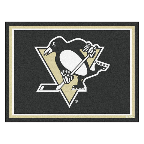 Pittsburgh Penguins NHL 8ft x10ft Area Rug