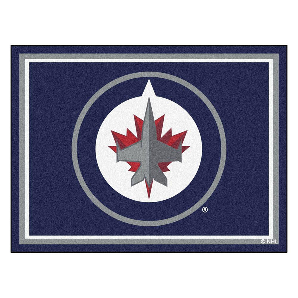 Winnipeg Jets NHL 8ft x10ft Area Rug