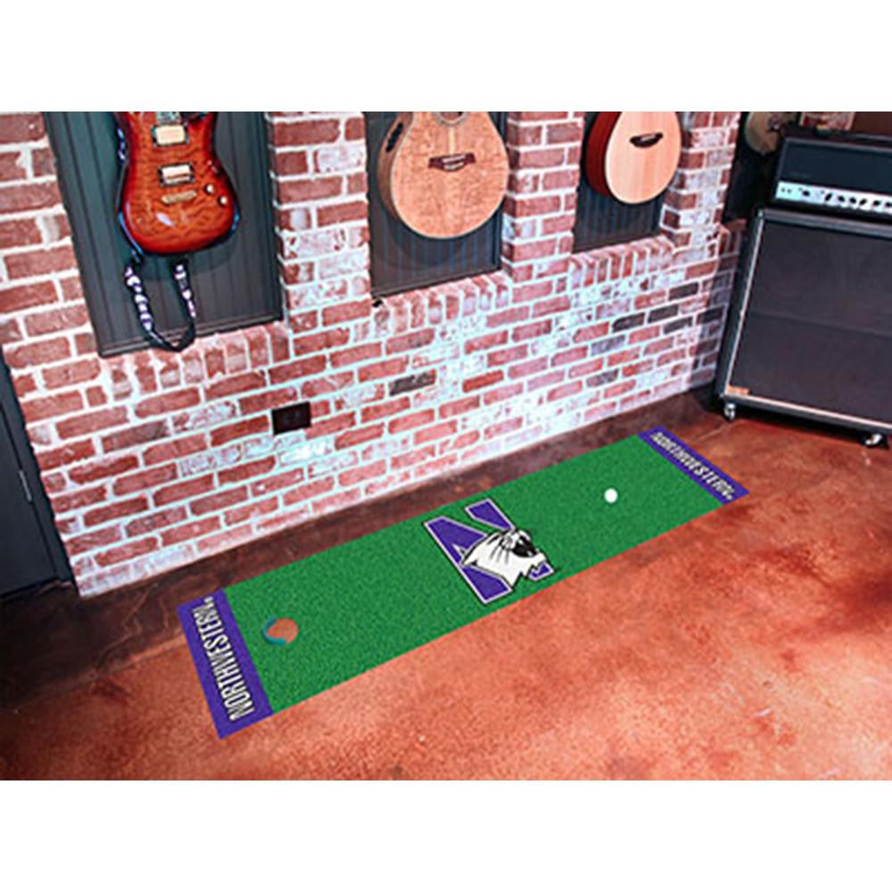 Northwestern Wildcats NCAA Putting Green Runner (18x72)