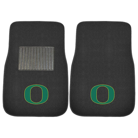 Oregon Ducks NCAA 2-pc Embroidered Car Mat Set