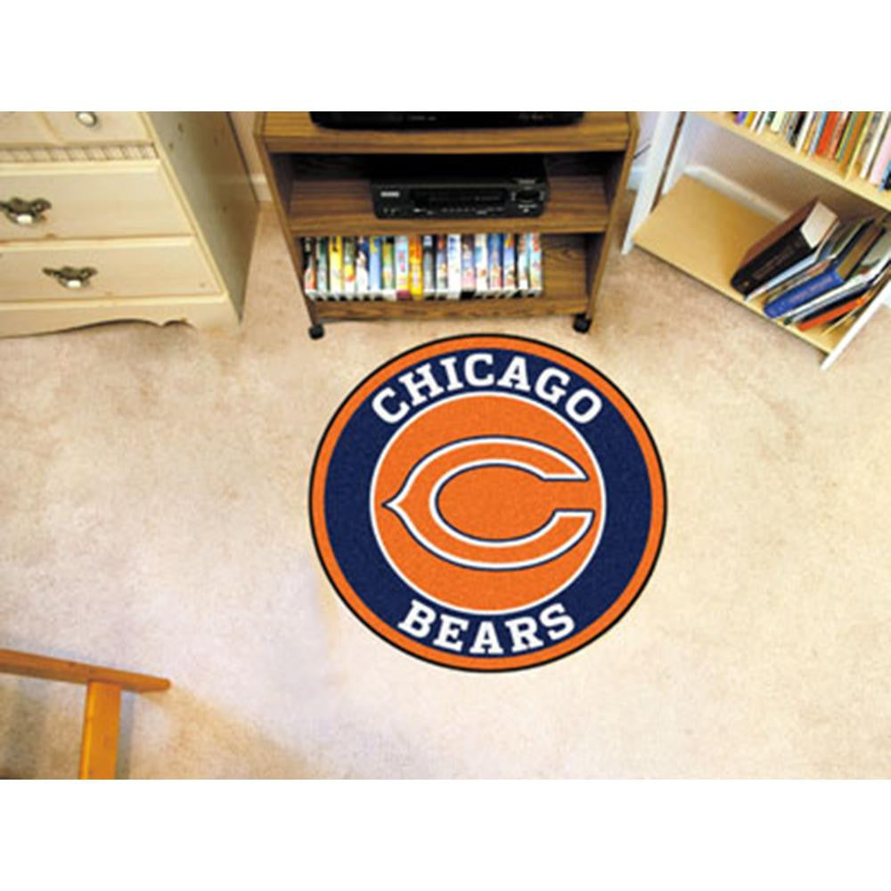 Chicago Bears NFL Round Floor Mat (29)