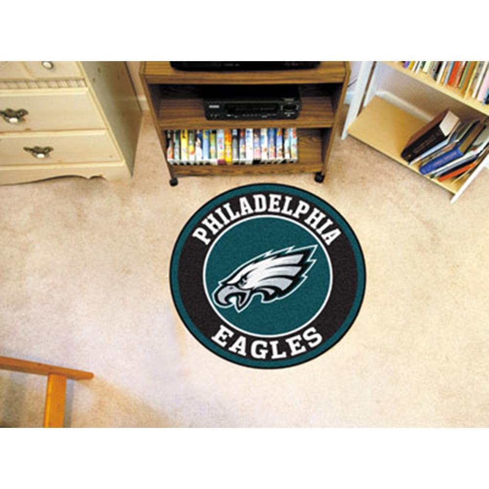 Philadelphia Eagles NFL Round Floor Mat (29)