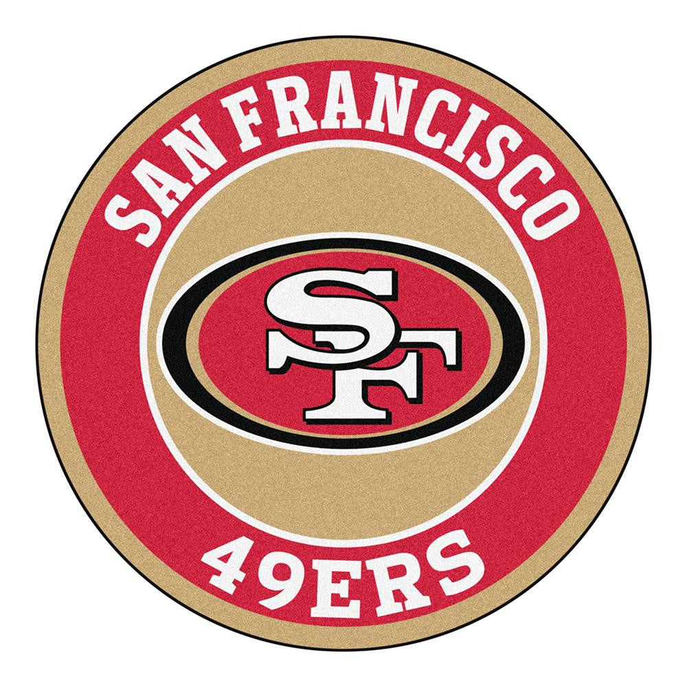 San Francisco 49ers NFL Round Floor Mat (29)