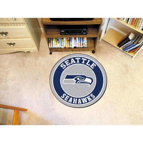 Seattle Seahawks NFL Round Floor Mat (29)