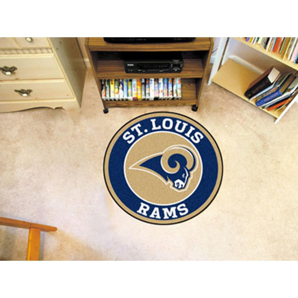 Los Angeles Rams NFL Round Floor Mat (29)