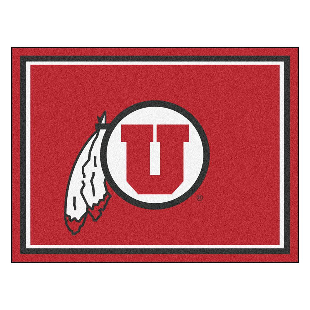 Utah Utes NCAA 8ft x10ft Area Rug