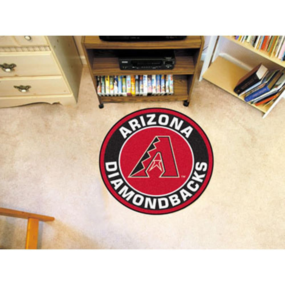 Arizona Diamondbacks MLB Round Floor Mat (29)