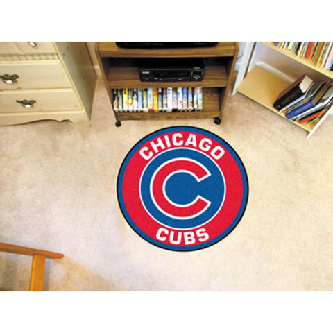 Chicago Cubs MLB Round Floor Mat (29)