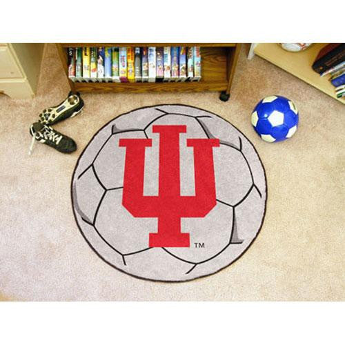 Indiana Hoosiers NCAA Soccer Ball Round Floor Mat (29)