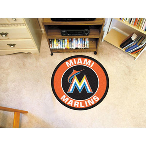 Miami Marlins MLB Round Floor Mat (29)