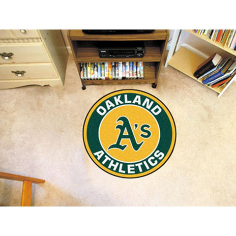 Oakland Athletics MLB Round Floor Mat (29)