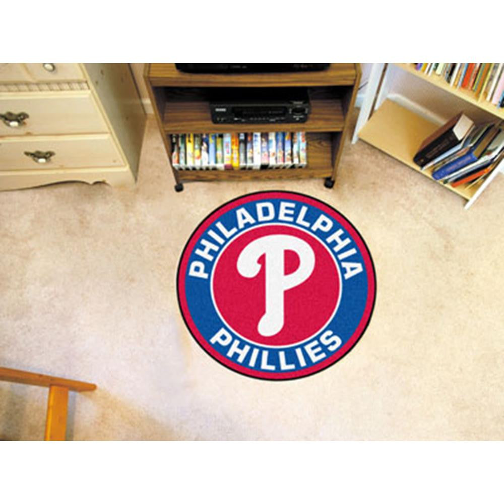 Philadelphia Phillies MLB Round Floor Mat (29)