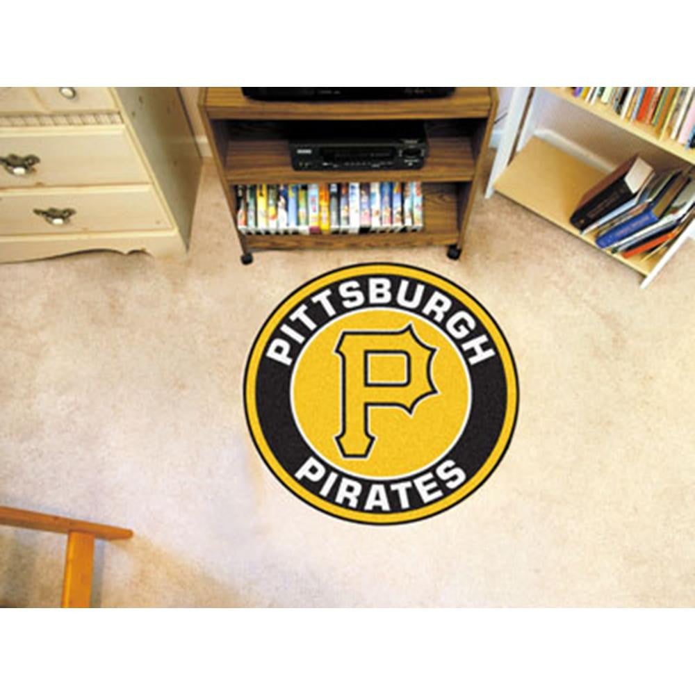 Pittsburgh Pirates MLB Round Floor Mat (29)