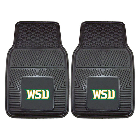 Wright State Raiders NCAA Heavy Duty 2-Piece Vinyl Car Mats (18x27)