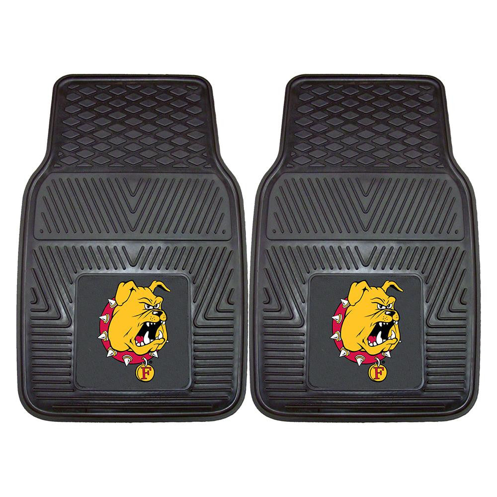 Ferris State Bulldogs NCAA Heavy Duty 2-Piece Vinyl Car Mats (18x27)