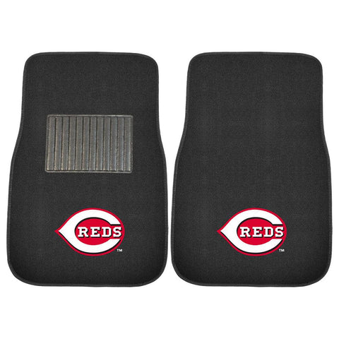 Cincinnati Reds MLB 2-pc Embroidered Car Mat Set