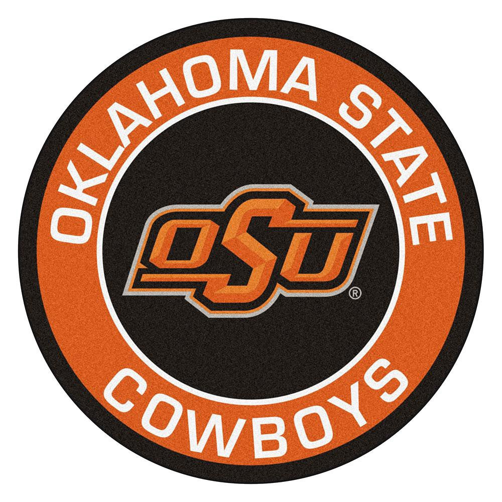 Oklahoma State Cowboys NCAA Rounded Floor Mat (29in)